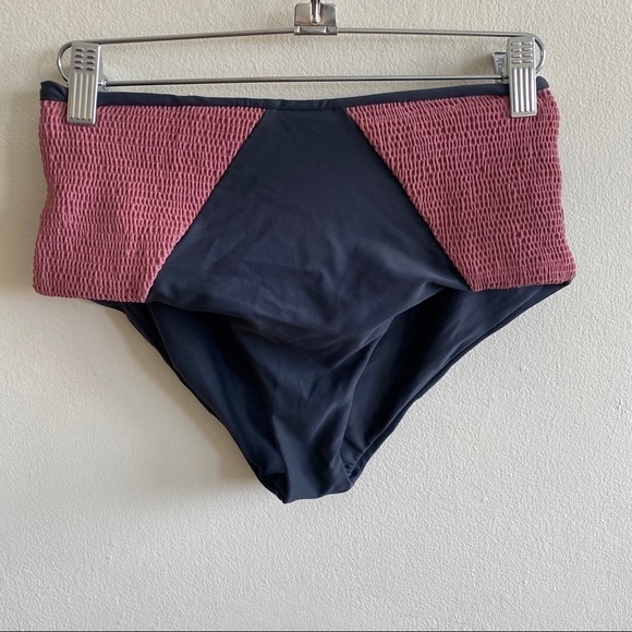 Copy - tori praver bikini high rise swim suit bottoms - Picture 1 of 4